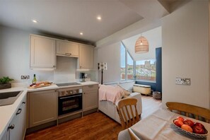 Fridge, dishwasher, cookware/dishes/utensils - Castle View (Bamburgh)