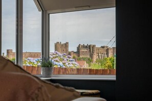 Blick von der Unterkunft