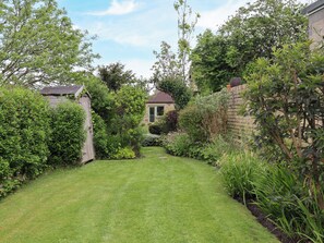 Property grounds - The Book House (Morpeth)