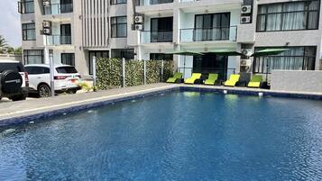 Façade de l’hébergement