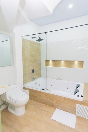 Luxury Studio Suite | Bathroom - Hotel La Casona Laureles Medellin (Medellín)