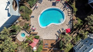 콘도, 퀸사이즈침대 2개 (HIB-A201 Direct Ocean Front 3 Pools F) | 수영장 | 온수 수영장