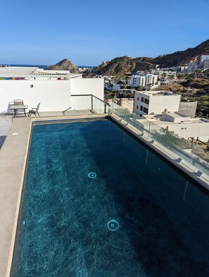 Outdoor pool - Modern, spacious condo w/ pool. Close to Downtown. (Cabo San Lucas)