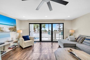 TV, DVD player - Aegean 211-Gulf-Front Condo with Huge Balcony, Pool & Tennis (Destin)