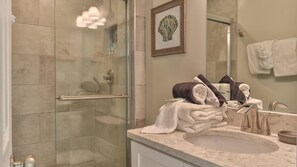 Dusche, Handtücher