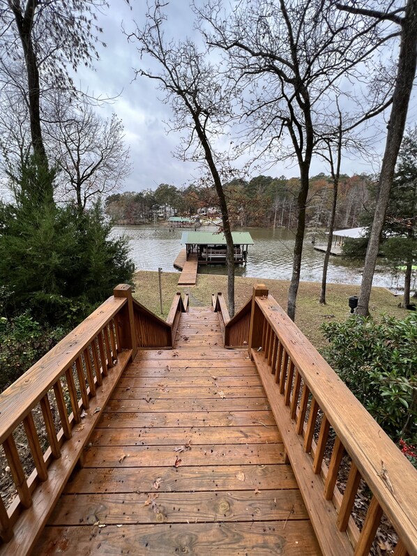 Property grounds - Hideaway Cove - Lots of space, air hockey table, screened porch, Fishing Dock (Farmerville)