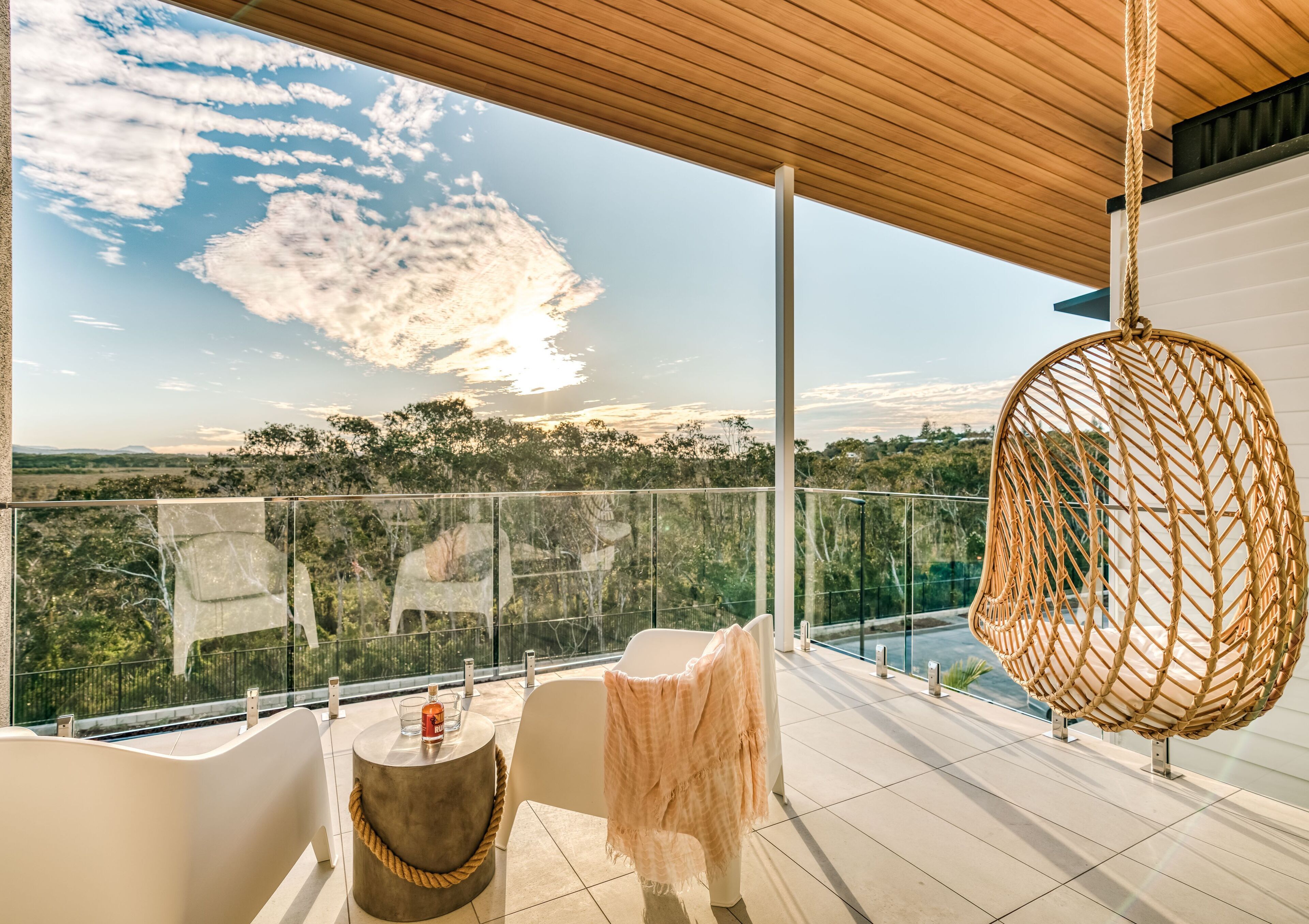 Luksusstudio (Deluxe Biosphere Sunset View) | Utsikt fra balkong