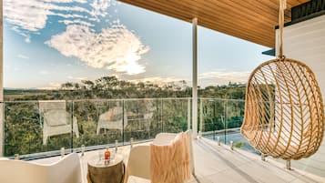 Luksusstudio (Deluxe Biosphere Sunset View) | Utsikt fra balkong