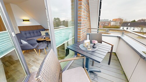 Ferienwohnung "Neehuus 5" mit Balkon & WLAN