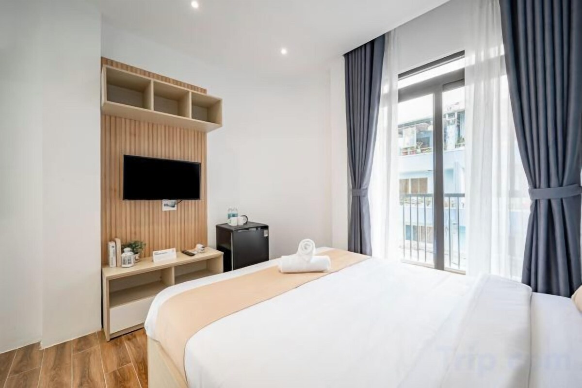 1 dormitorio, ropa de cama de alta calidad, wifi gratis y ropa de cama