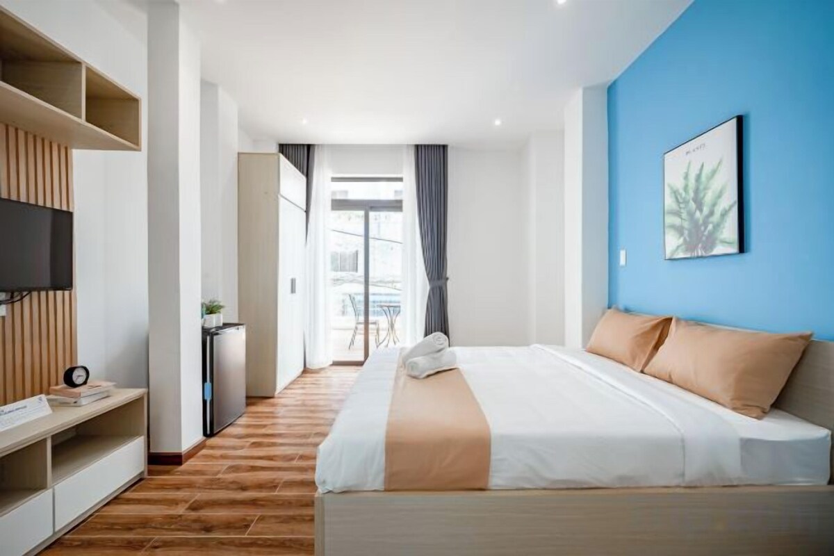 1 dormitorio, ropa de cama de alta calidad, wifi gratis y ropa de cama