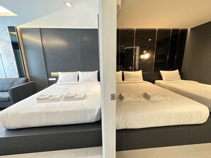 Family Double Room, 1 Bedroom | Free WiFi, bed sheets - Ascella Bangkok Hotel (Bangkok)