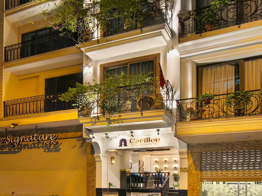 Fassade der Unterkunft