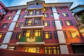 Front of property – evening/night - Muscatel Dzeemkhang (Gangtok)