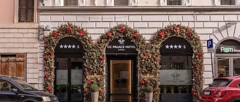 Façade de l’hébergement