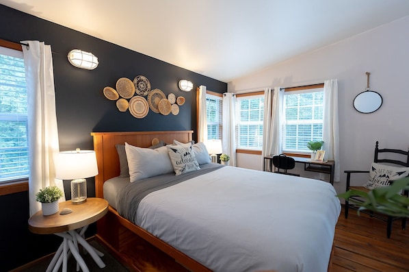 1 chambre, bureau, Wi-Fi gratuit, draps fournis