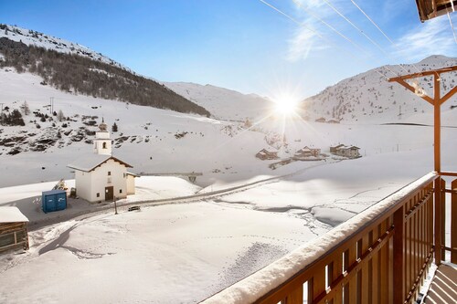 Appartement 'Presot' avec vue sur les montagnes, jardin partagé et Wi-Fi