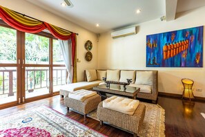 Deluxe-Villa | Wohnbereich