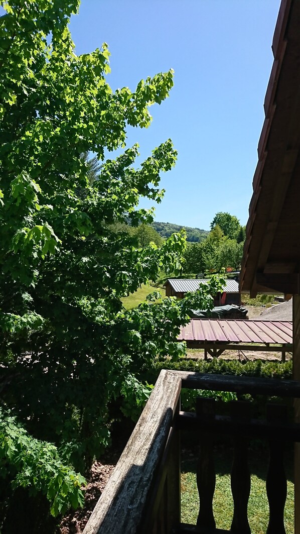 Property grounds - COSY CHALET 8 PERS. 108 M2. 3 BEDROOMS. 2 BATHROOMS. WIFI+DRAPS+TOWELS+EDF INCLUDED (Tendon)