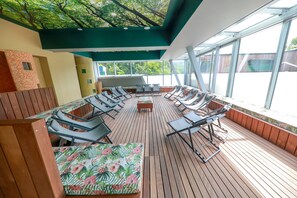 Behandlungsräume f ür Paare, Sauna, Körperbehandlungen, Aromatherapie