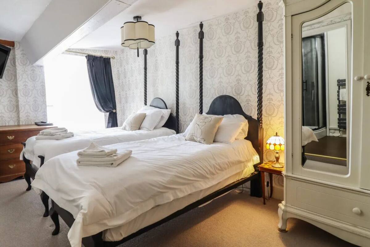 Superior Room | Premium bedding, blackout drapes, iron/ironing board, WiFi (free)