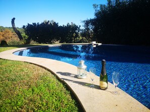 Outdoor pool - MAGNIFICENT HOLIDAY HOME IN PLATJA D'ARO WITH PRIVATE POOL (platja d'aro)