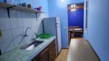 Standard Apartment, 1 Bedroom, Private Bathroom | Private kitchen | Full-size fridge, oven, dishwasher, electric kettle