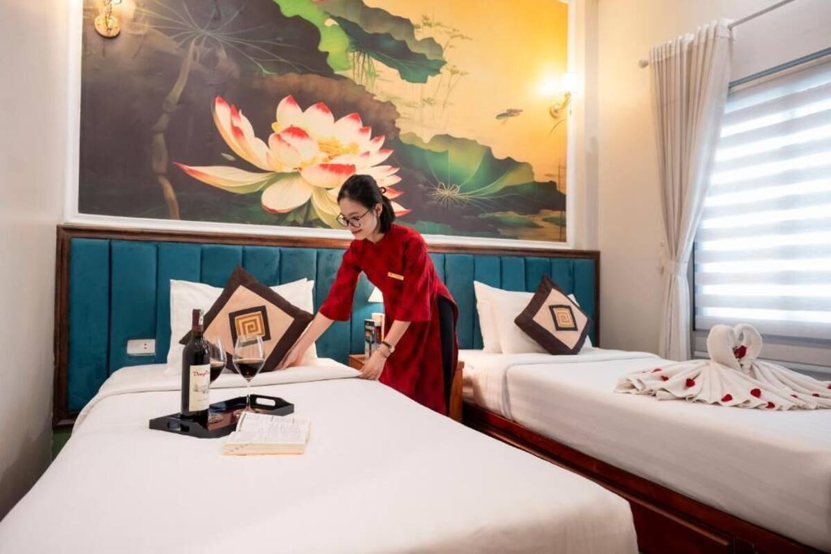 Chambre Supérieure Double ou avec lits jumeaux | Literie de qualité supérieure, couette en duvet d'oie