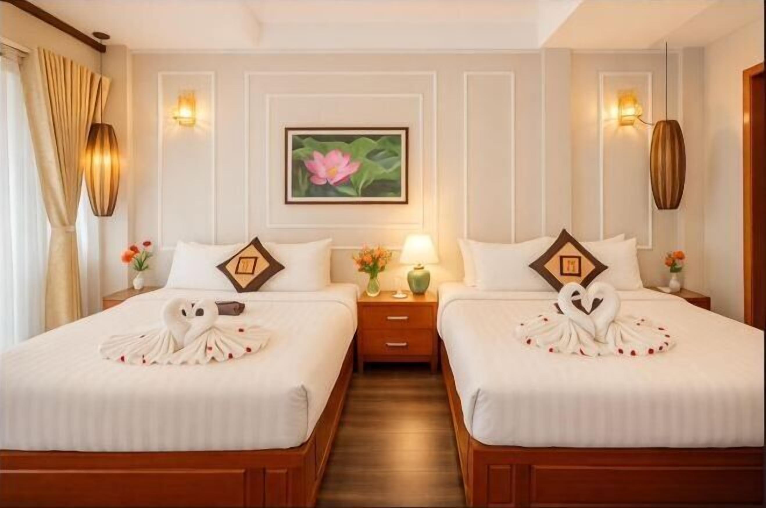 Premium bedding, down duvets, memory-foam beds, minibar