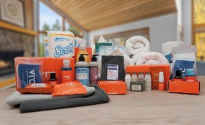 Shower, hair dryer, towels - Condo in the Sky - Amazing Views - Gym (denver)