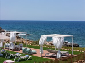 Terrace/patio - Lili Seafront 2BDR house, everything on foot! (Panormo)
