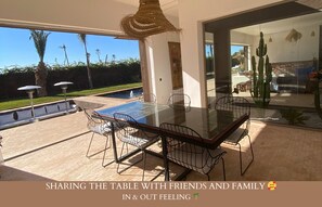 Outdoor dining