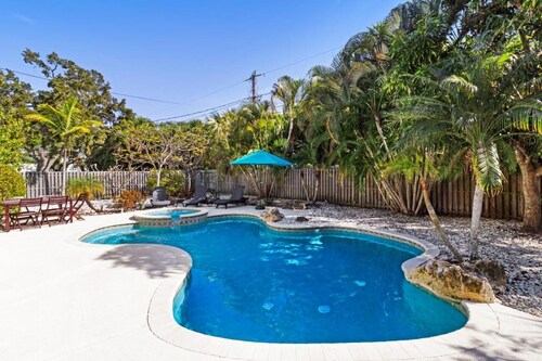 Pet-Friendly Retreat with Pool and Hot Tub Near the Beach!