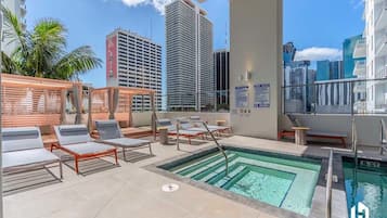 Una piscina climatizada