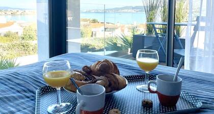 SETE SUPERBE VILLA CONTEMPORAINE,PISCINE ET VUE ETANG