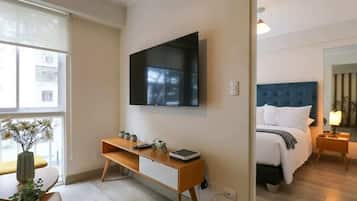 1 quarto, ferros/tábuas de passar roupa, Wi-Fi, roupa de cama