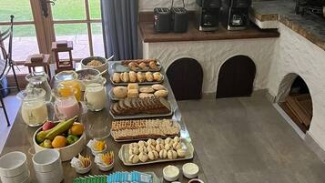 Desayuno continental incluido todos los días