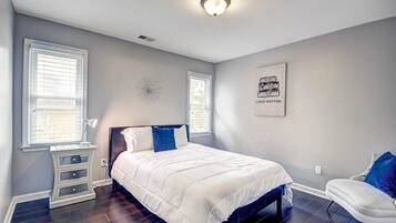 3 chambres, Wi-Fi gratuit, draps fournis