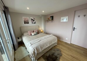 1 Schlafzimmer, Bügeleisen/Bügelbrett, kostenloses WLAN, Bettwäsche