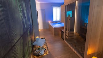 Suíte exclusiva | Sauna seca