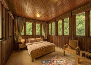 Luxury Double Room | Iron/ironing board, free WiFi, bed sheets - RiverEdge Luxury Resort (Balakot)