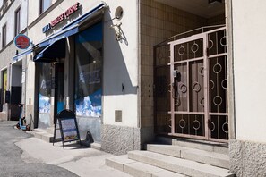 Entrada de la propiedad