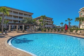 Una piscina climatizada