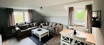 Cozy vacation apartment with a view of the countryside