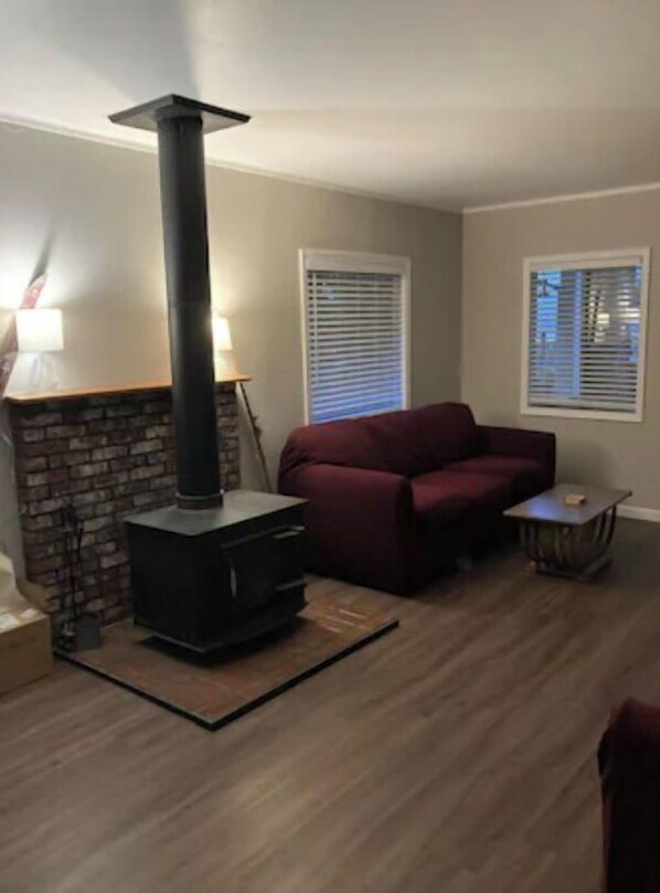 Smart TV, fireplace - Cozy 2 bd house nestled on a mountain side close to WP Ski Resort and MT Rainier (Randle)