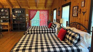 1 bedroom, iron/ironing board, travel crib, WiFi