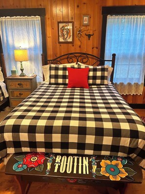 1 bedroom, iron/ironing board, travel crib, WiFi