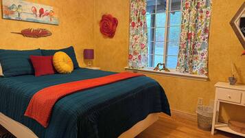 2 bedrooms, iron/ironing board, travel crib, WiFi