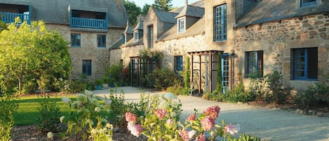 Façade de l’hébergement