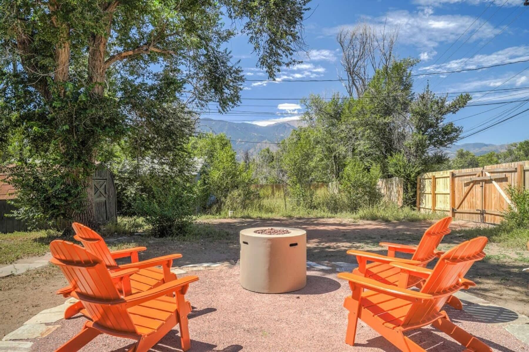 Overnattingsstedets uteområder